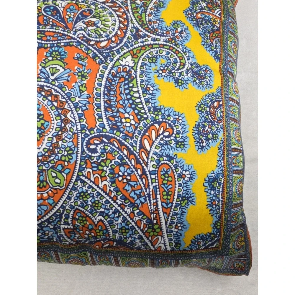 Pottery Barn‎ Silk Blend Paisley Bright 2016 Pillow Covers 18